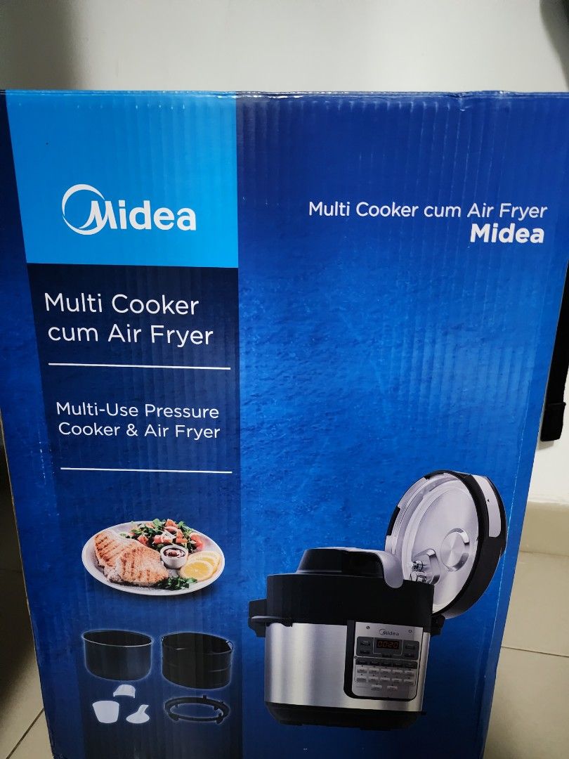 Pressure Cooker & Air Fryer 6L, TV & Home Appliances, Kitchen