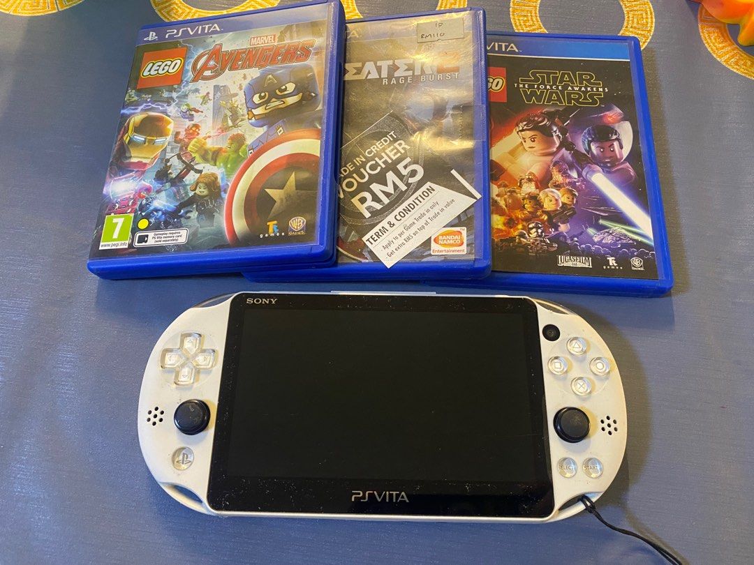 PS Vita 2k with 3 games and 32gb micro sd, Video Gaming, Video Game  Consoles, PlayStation on Carousell