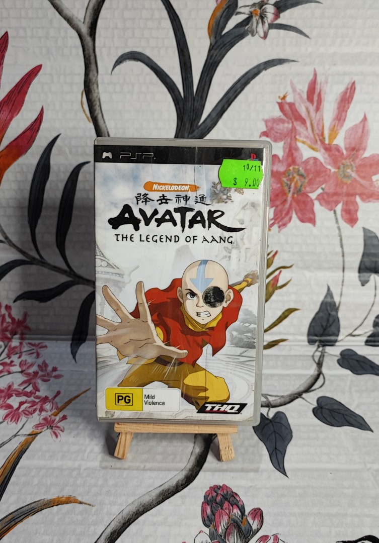 PSP UMD Games Avatar The Legend Of Aang, Video Gaming, Video Games,  PlayStation on Carousell