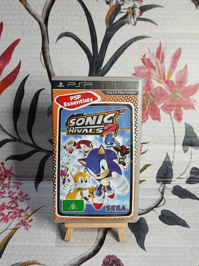 PSP UMD Games Sonic Rivals 2 ( PSP Essentials ), Video Gaming, Video