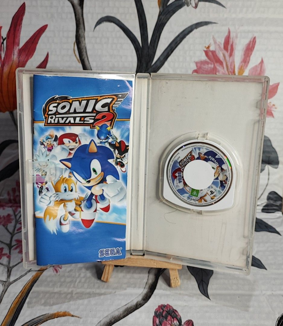 PSP UMD Games Sonic Rivals 2 ( PSP Essentials ), Video Gaming, Video