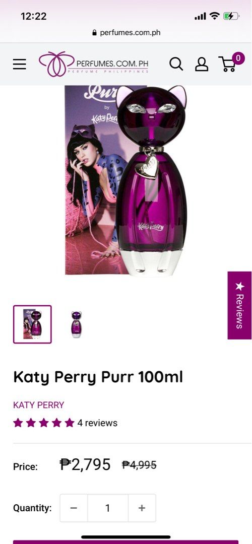 Katy perry purr discount 175ml