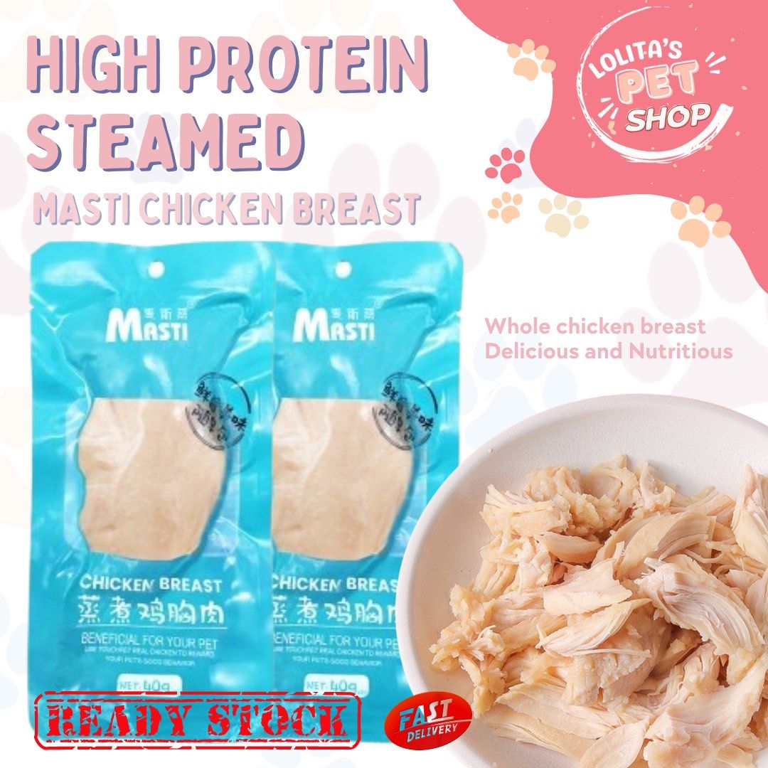 Steamed chicken outlet for cats