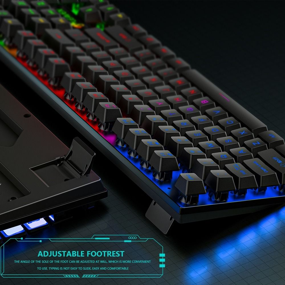 Real RGB Mechanical Keyboard Changeable Switch Gaming Keyboard RGB ...