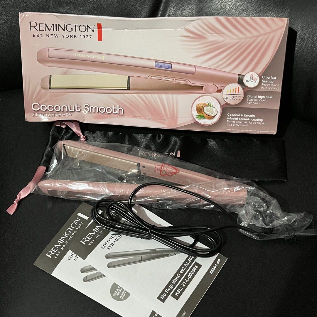 Mesmerizing Remington Coconut Smooth Straightener Capture Photography