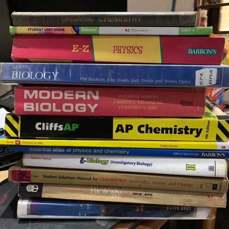 on　Books　Chemistry,　books/Chemistry/Biology/Physics/Organic　Toys,　Textbooks　Magazines,　Carousell　Science　Hobbies