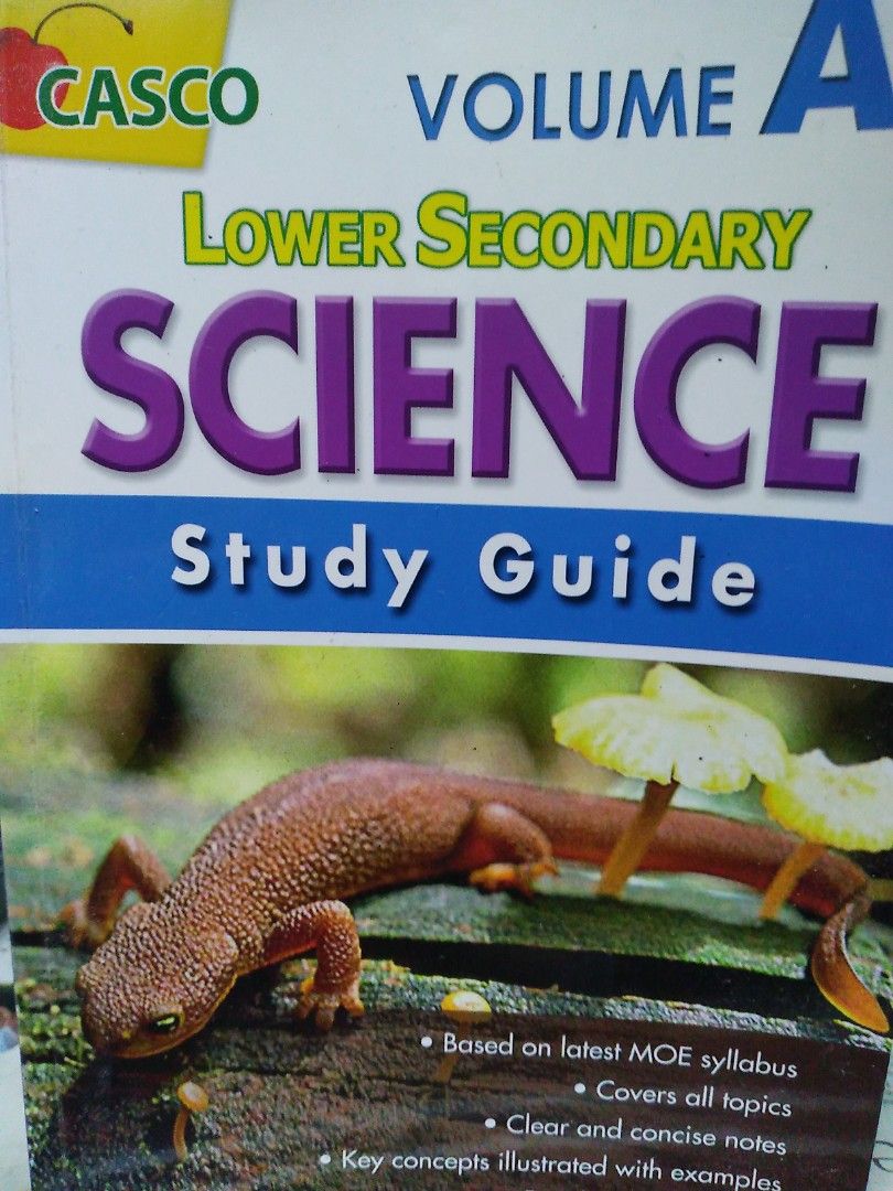 Science lower secondary study guide, Hobbies & Toys, Books & Magazines ...