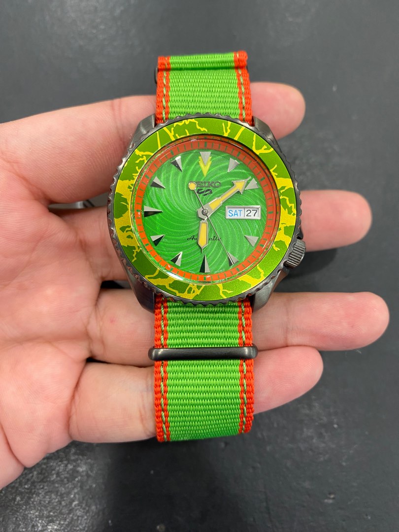 Seiko 5 Blanka Street Fighter Watch, Men's Fashion, Watches & Accessories,  Watches on Carousell
