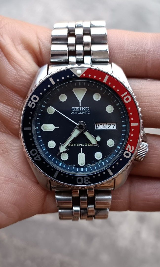 Seiko Divers Pepsi Skx009 Men s Fashion Watches Accessories