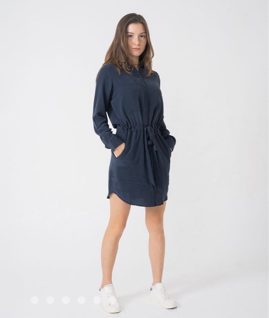 Grana silk tee dress sale
