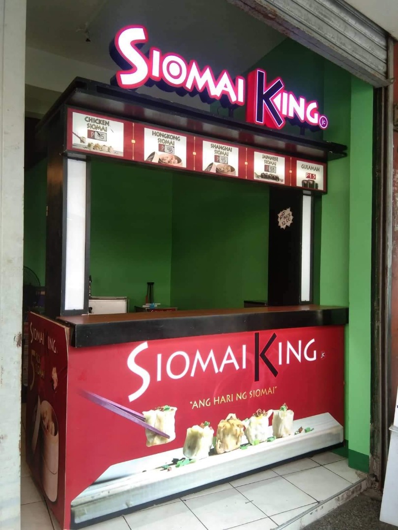 (Almost NEW) Siomai King and Siopao Da King Cart Franchise For Sale