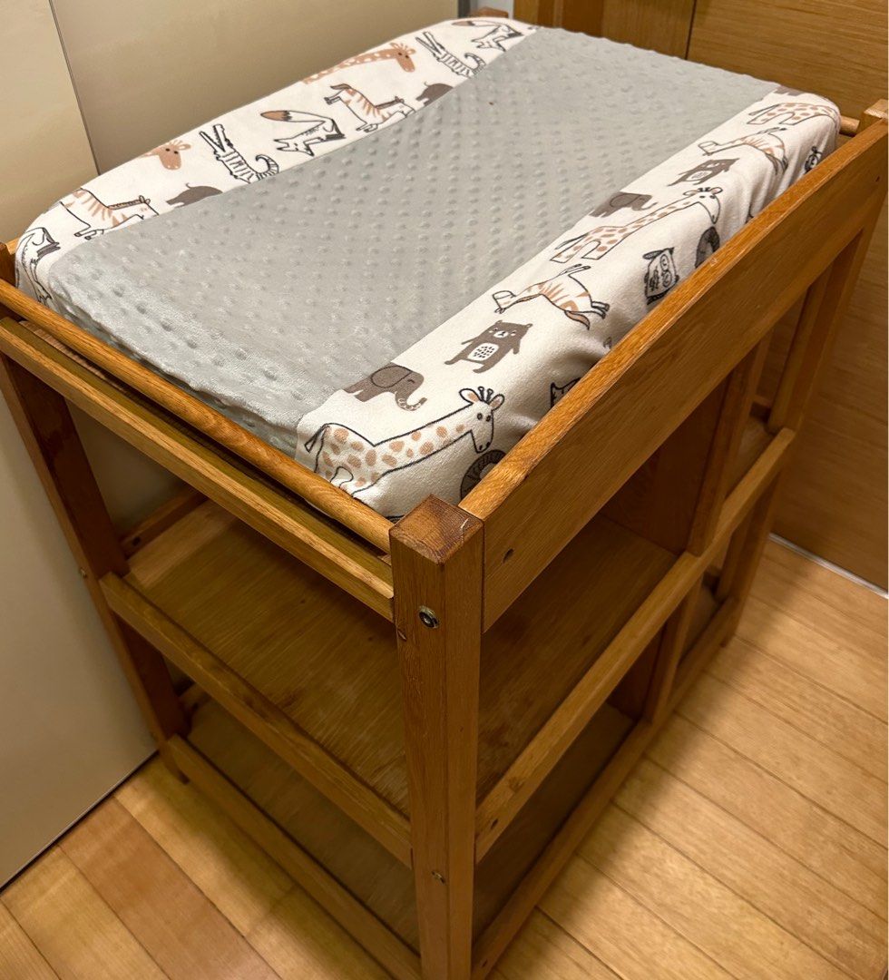 Mamas & Papas Solid Wood Changing Table, Babies & Kids, Baby Nursery