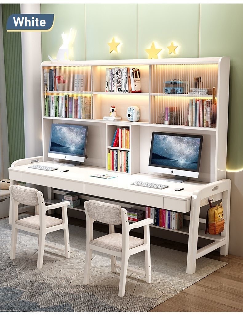 Double top desk table
