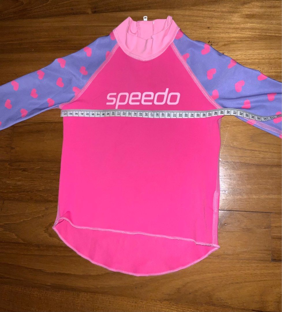 Girls long discount sleeve swim shirt