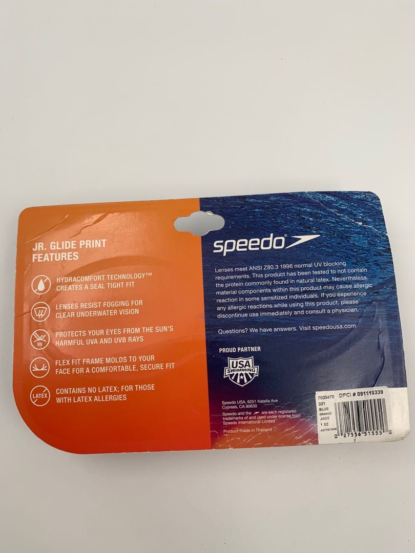 Speedo Goggles Junior (ages 614), Sports Equipment, Other Sports