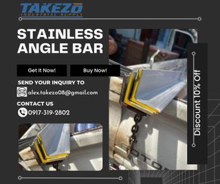STAINLESS ANGLE BAR