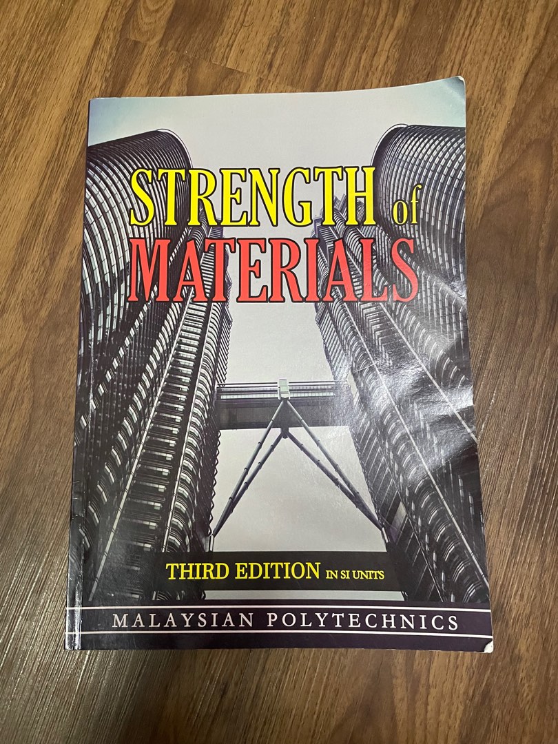 Strength of Materials (Politeknik) Engineering, Hobbies & Toys, Books