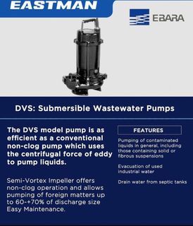 submersible ebara pump