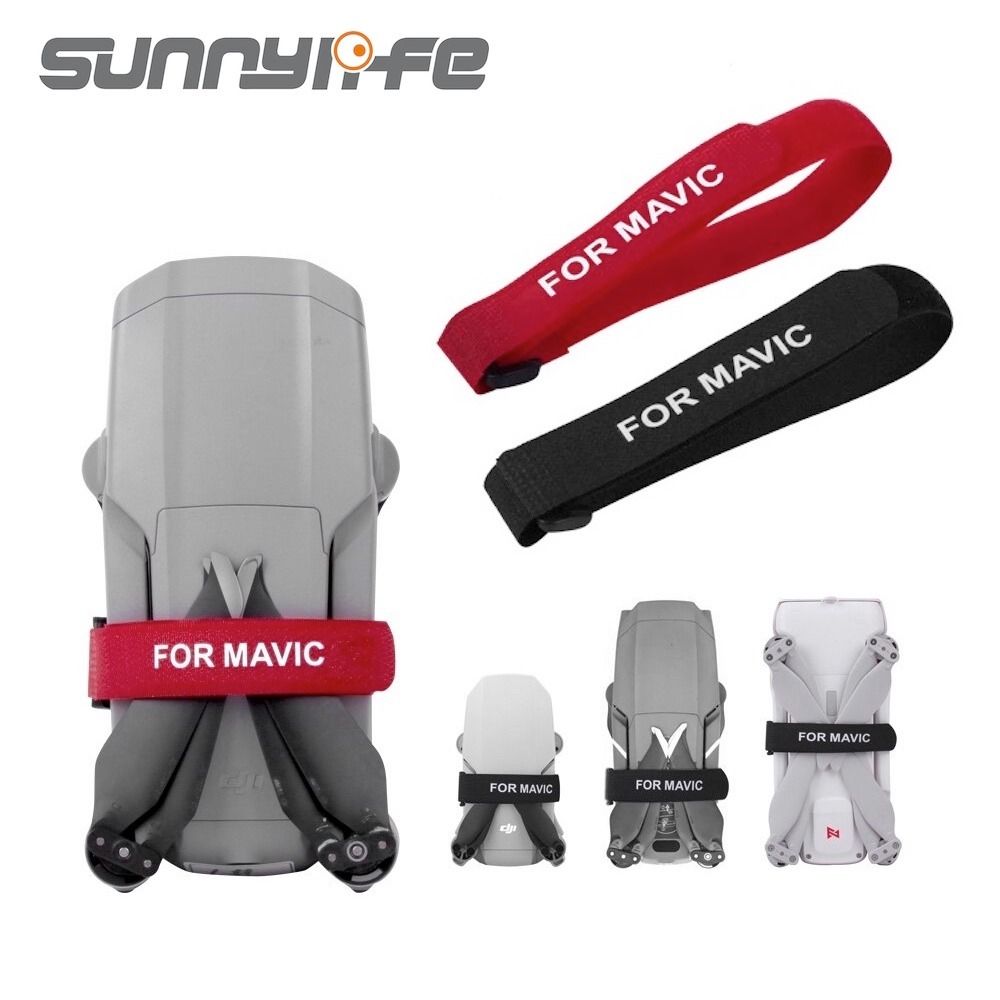 SUNNYLIFE 2pcs Universal Propeller Holder Velcro Strap for DJI MINI 3 PRO MAVIC AIR 2 SE