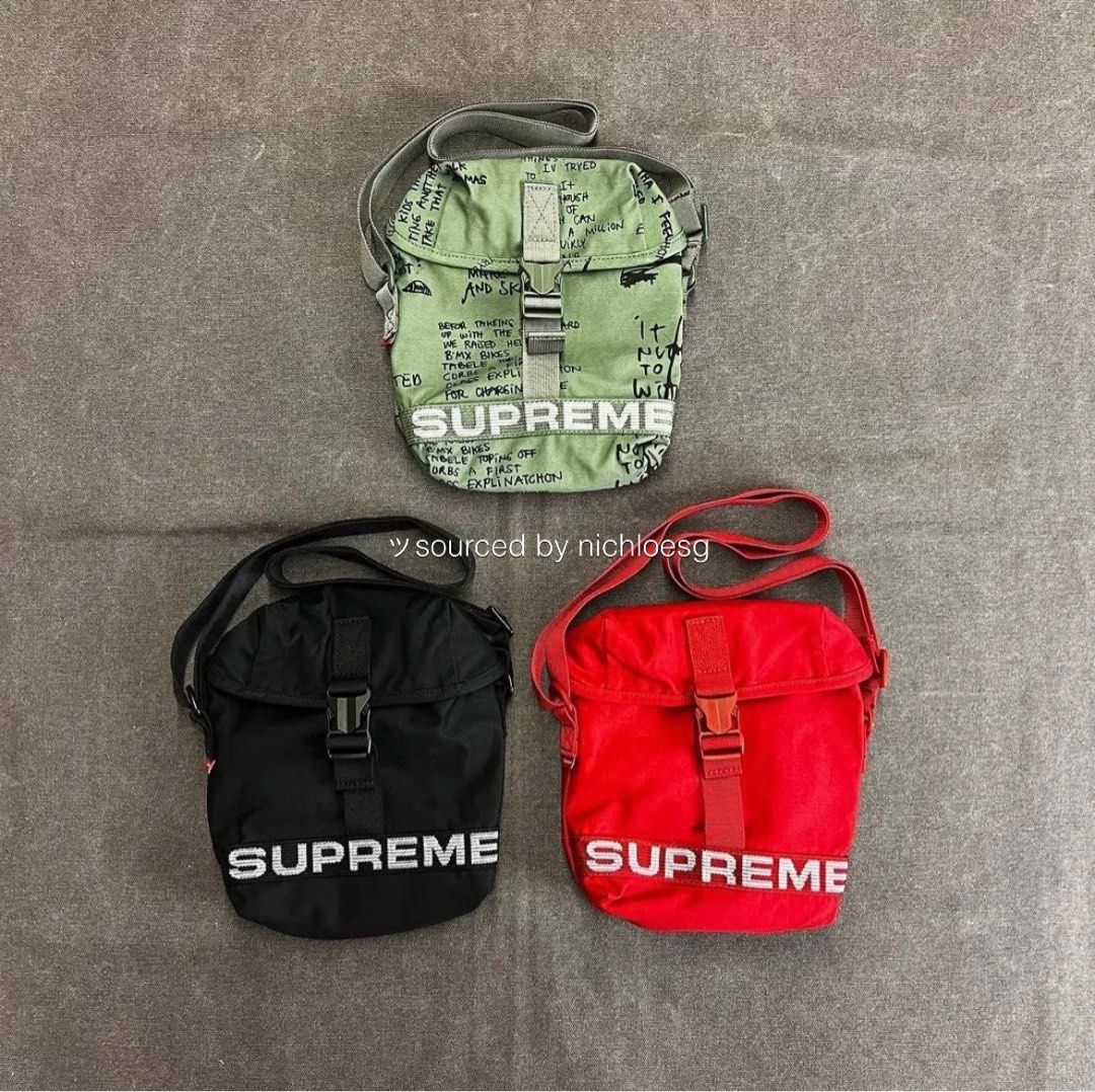 SUPREME FIELD SIDE BAG, Men's Fashion, Bags, Sling Bags on Carousell
