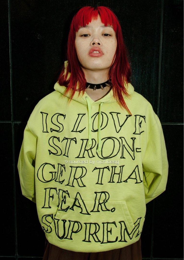 安い割引 Supreme Stronger Than 秋冬 SALE 19800円買付注文 Fear