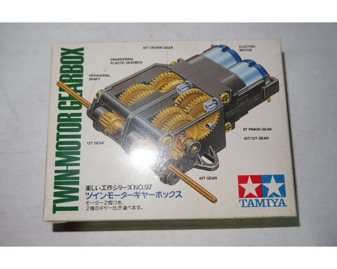 TAMIYA TWIN MOTOR GEARBOX KIT MODEL 70097 FA130, Hobbies & Toys, Toys