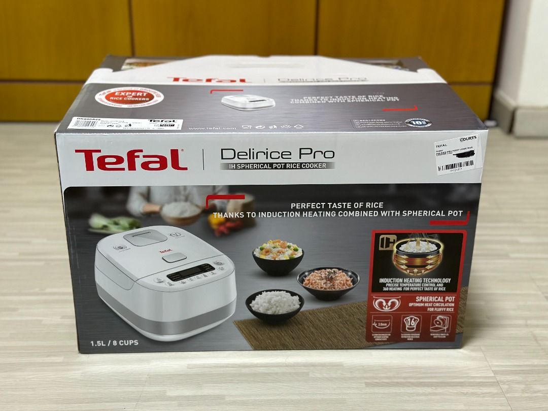 [BNIB] Tefal RK808A Delirice Pro Induction Fuzzy Logic Rice Cooker 1.5L