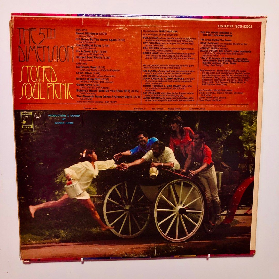 The 5th Dimension Stoned Soul Picnic (original 1968 US pressing vinyl