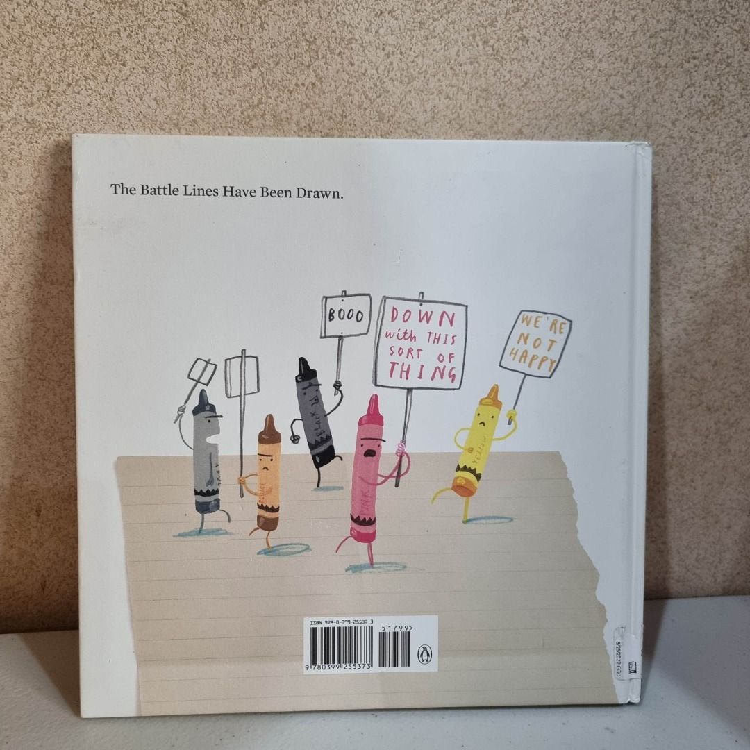 The Day the Crayons Quit by Drew Daywalt (HC without DJ) VGUC | 350 ...
