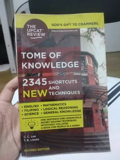 THE UPCAT REVIEW (TOME OF KNOWLEDGE) 2019 ed