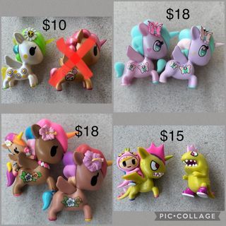 Tokidoki Unicorno (selling as pair)