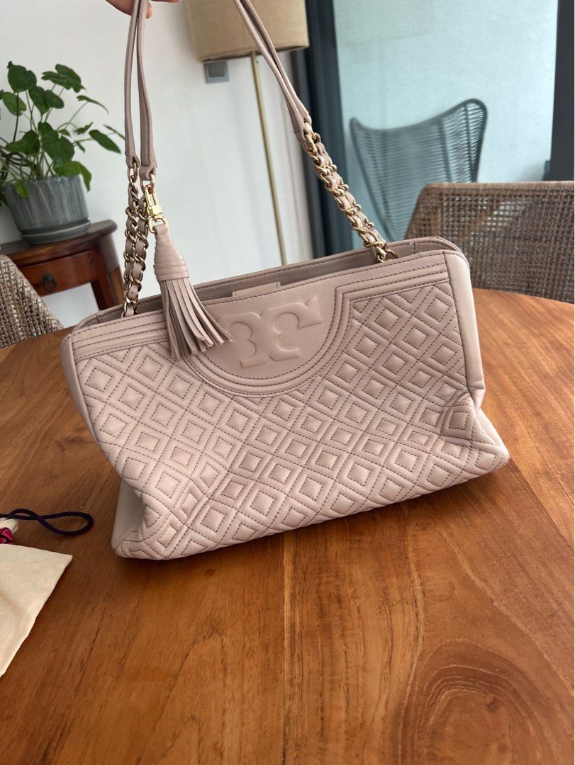 tory burch fleming brown