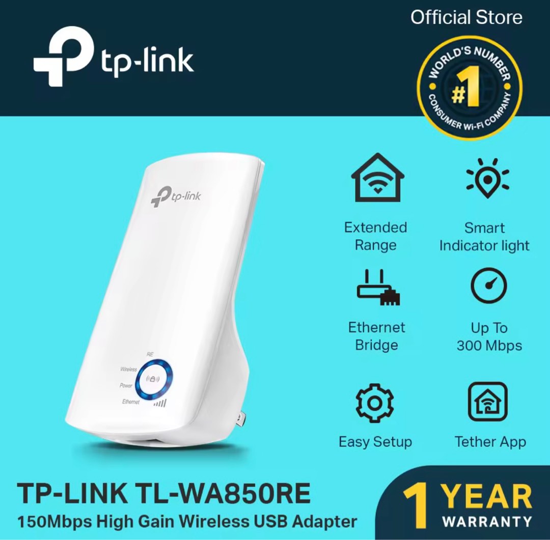 TPLink Wifi Extender TLWA850RE on Carousell