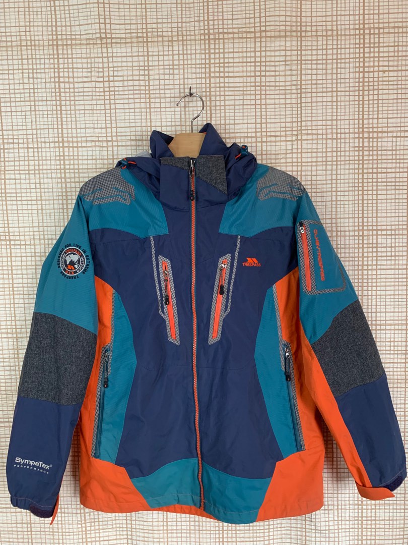 Trespass DLX Sympatex Performance Outdoor Jacket Men s Fashion