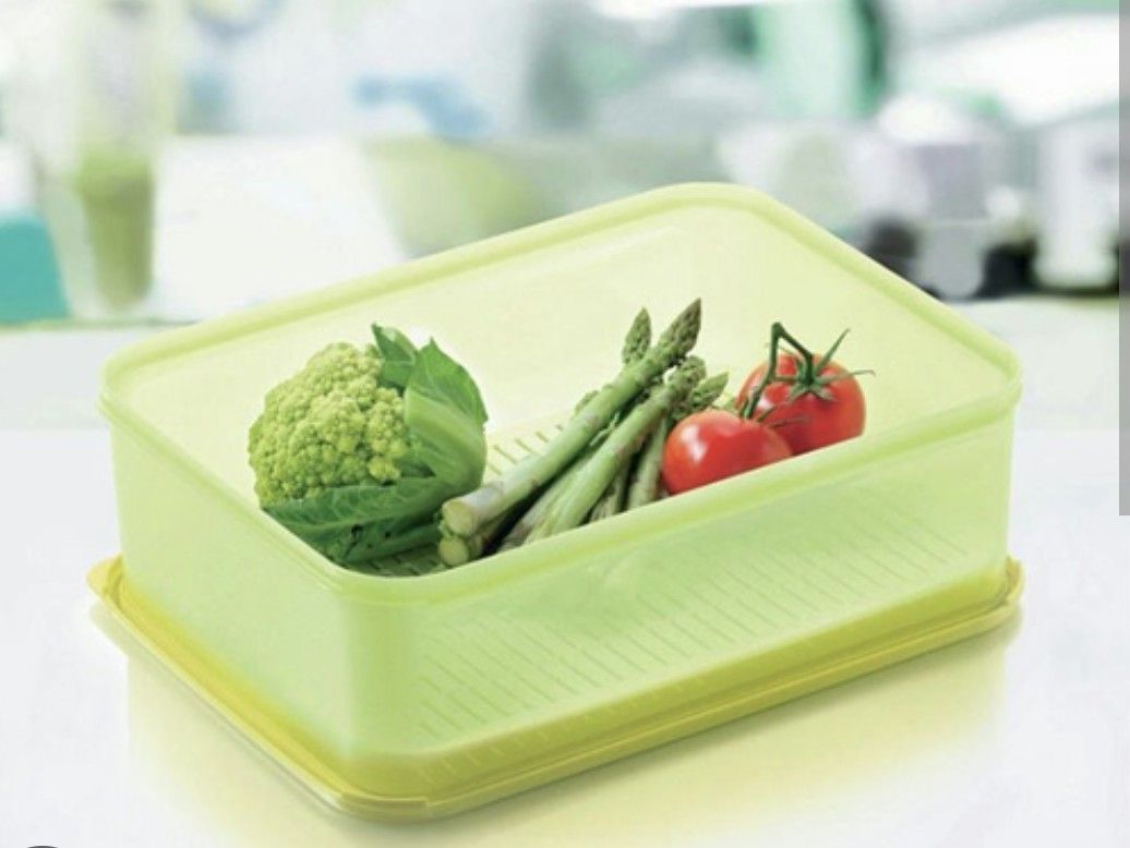 Tupperware Jumbo Modular Keeper with Grid 9.4L, Furniture & Home Living ...