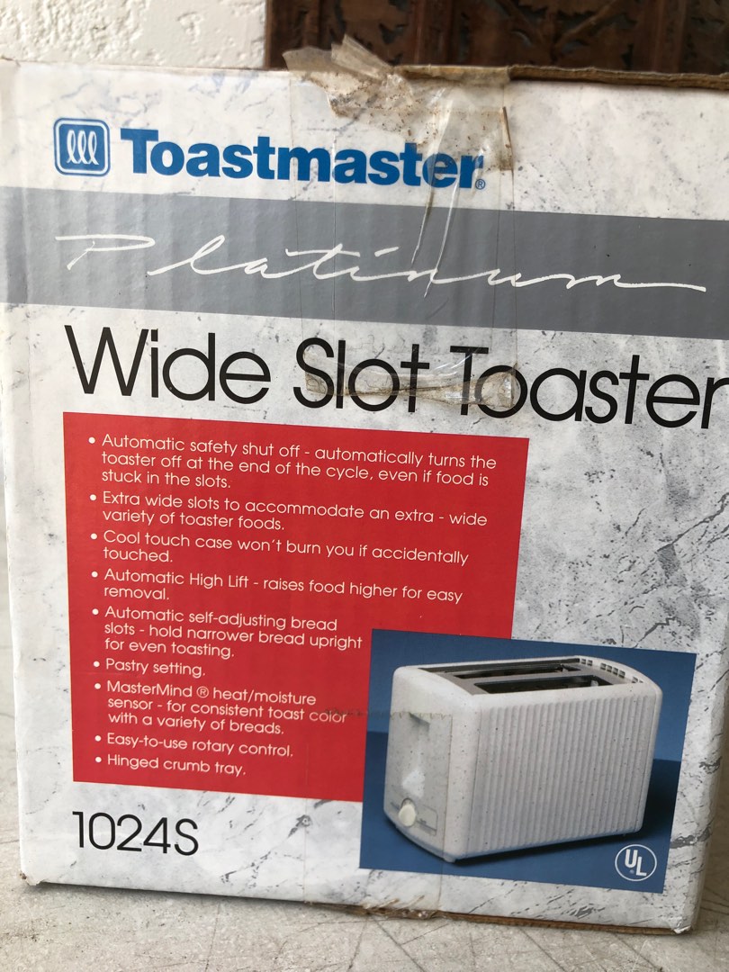 Used Toastmaster Wide Slot Toaster 110Volts made in USA on Carousell