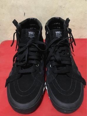 Vans sk8 hi cap lx black online