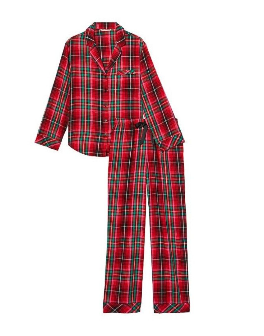 Victoria's secret plaid pajama set online