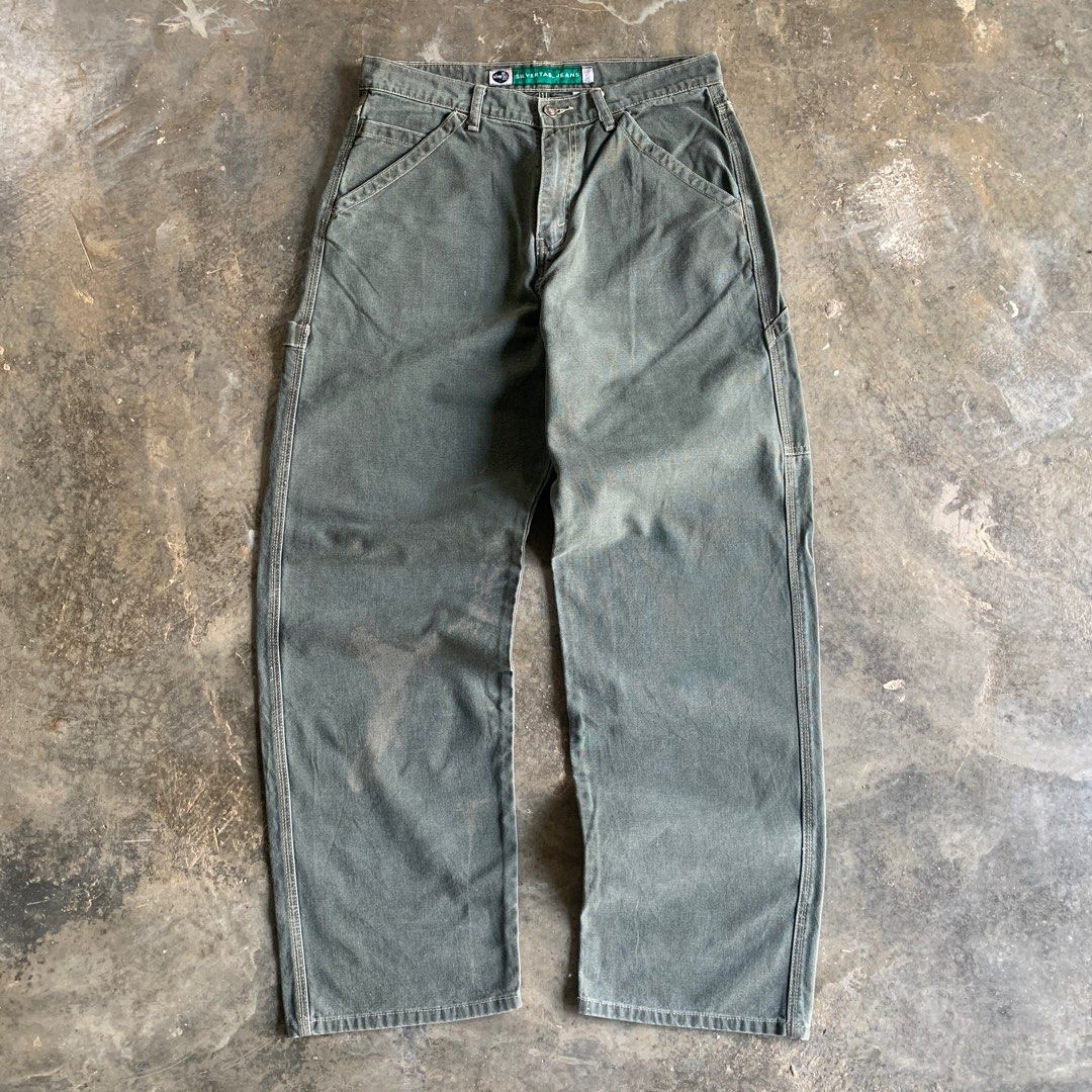 Carhartt Carpenter Pants Distressed, Men's Fashion, Bottoms, Jeans on  Carousell