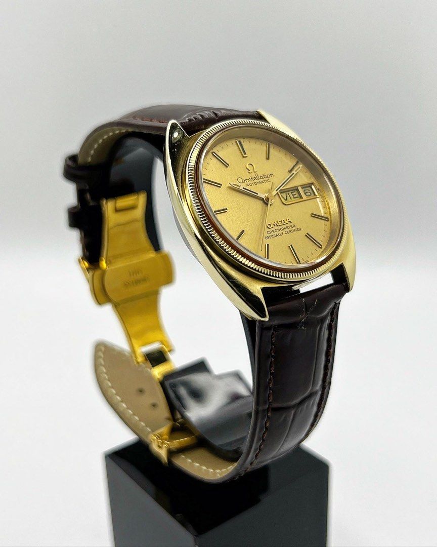 Vintage Omega Constellation cal.1021 ref 168.0057 Gold Capped