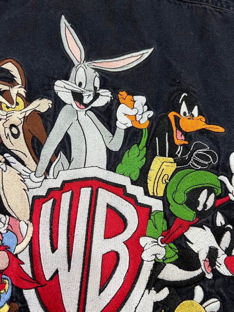 Warner brothers jean jacket hot sale
