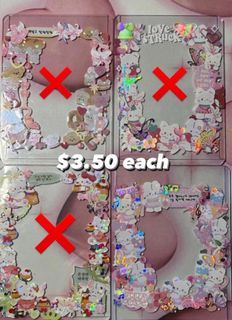 ˚୨୧WTS decorated toploaders, deco tld ,bts ,new jeans, seventeen ,enhypen ,txt, nct , treasure,ateez, redvelvet, straykids , ive,blackpink ,lesserafim⋆୨୧˚
