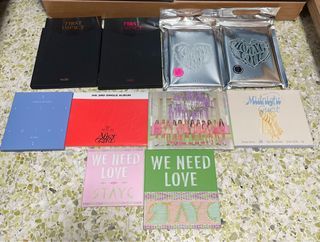 wts unsealed albums cheap clearance (loona flip that/kep1er first impact/stayc youngluv we need love digipack/ive afterlike/svt seventeen sector17 new heights/fromis9 fromis_9 midnight guest)