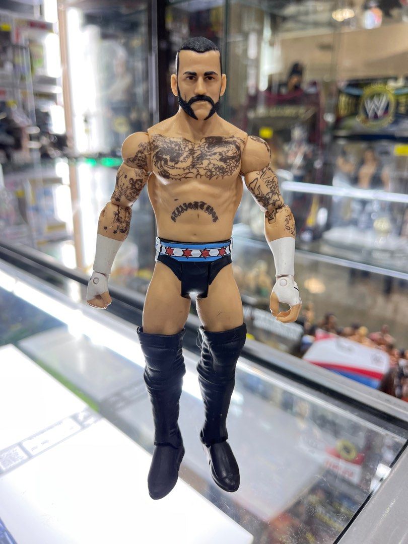 WWE Mattel Basic CM PUNK on Carousell