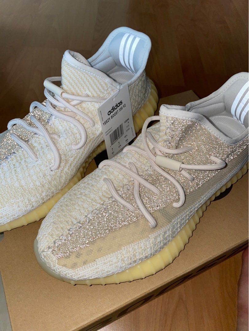 White and sales gold yeezys