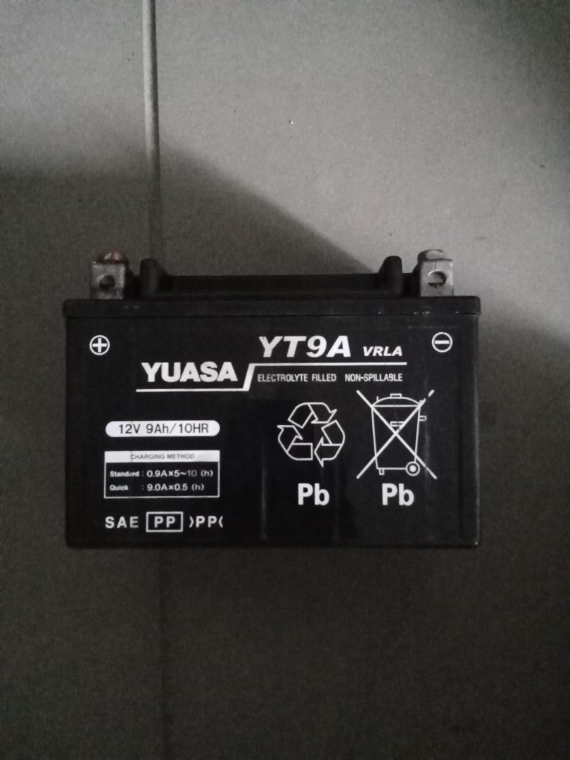 Yuasa battery, Motorcycles, Motorcycle Accessories on Carousell