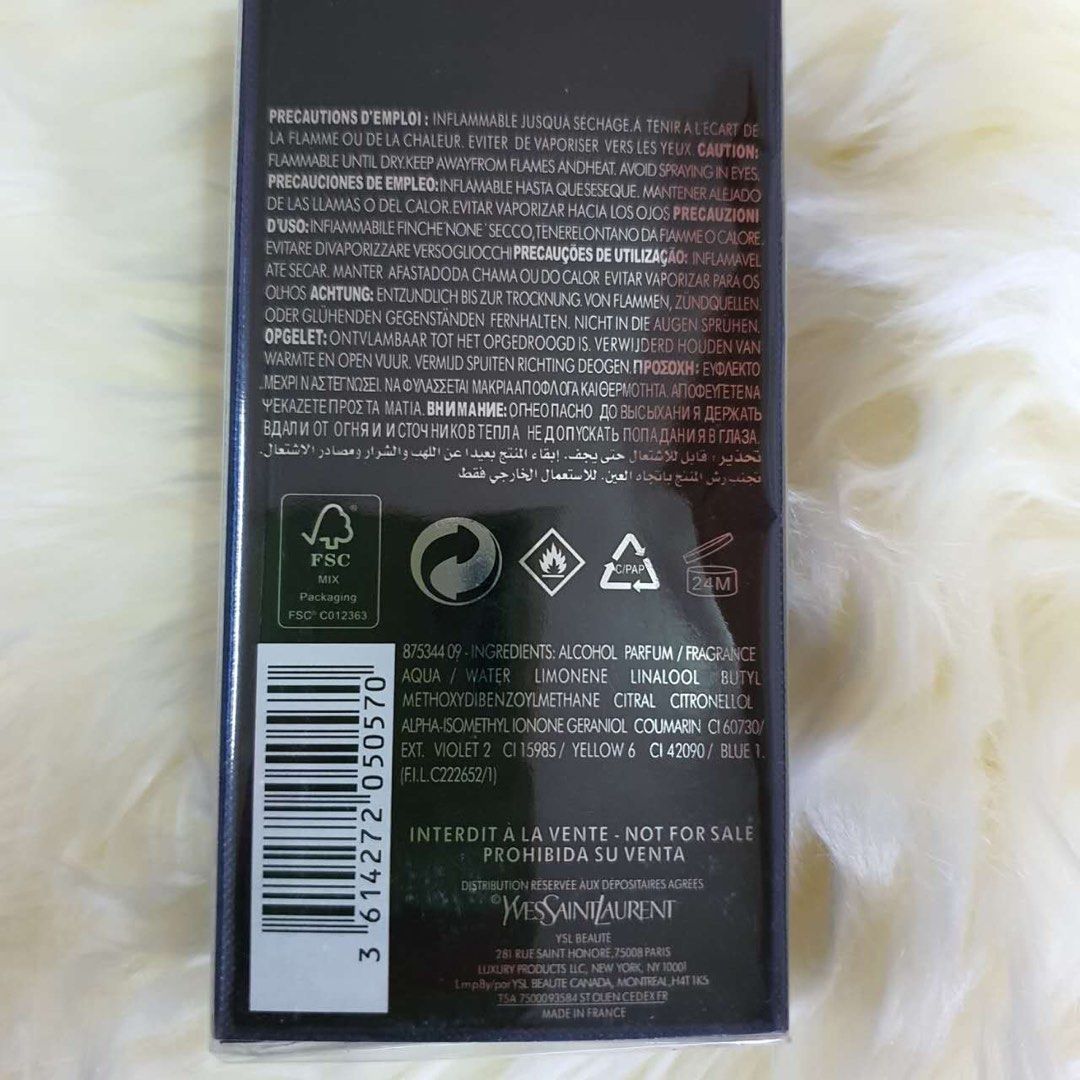 Yves saint laurent batch code 2025 check