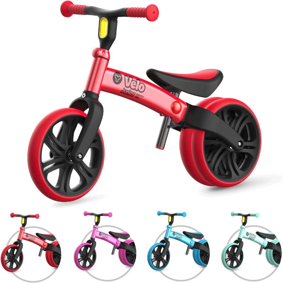 Yvolution Y Velo Junior Toddler Balance Bike 9 Inch Wheel No