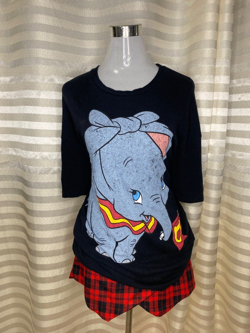 Shirts Disney Baby Yoda Zara T Shirt Dumbo Zara X Disney Dumbo, Women's  Fashion, Tops, Shirts On Carousell