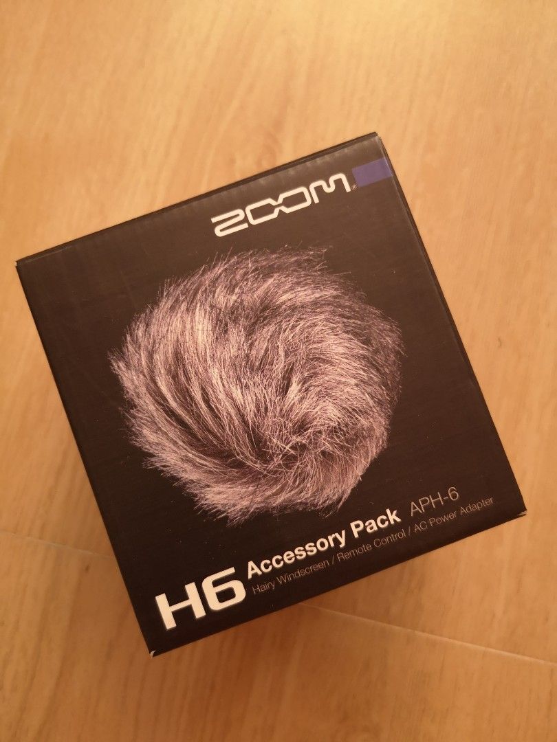 Zoom H6 accessory pack APH-6 (Category: Microphones) located in Quezon City. Submitted by hoopacre (Listing ID 1219167842, Image 1). Description: Brand new Zoom H6 accessory pack. Ordered from Shopee last December but decided to use wireless mics instead. Accessories still in their original packaging, just opened box for the pictures..